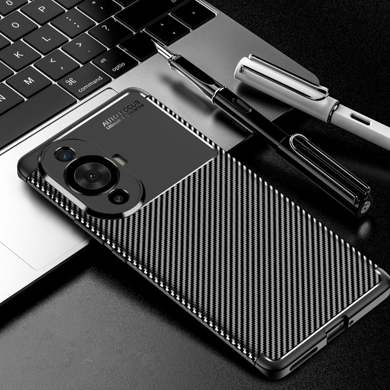 Case for Huawei Nova 11 Pro, Carbon Gel, black