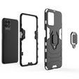 Case for Realme 8i, Kickstand Ring, black