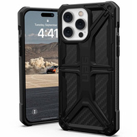 Case Urban Armor Gear for iPhone 14 Pro Max, Monarch, carbon black