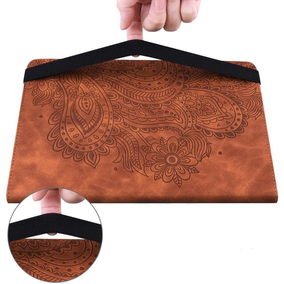 Flap case for Amazon Kindle Paperwhite 5 (2021), flower, blue