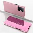 Case for Xiaomi 11T / 11T Pro, Clear View, pink rose gold