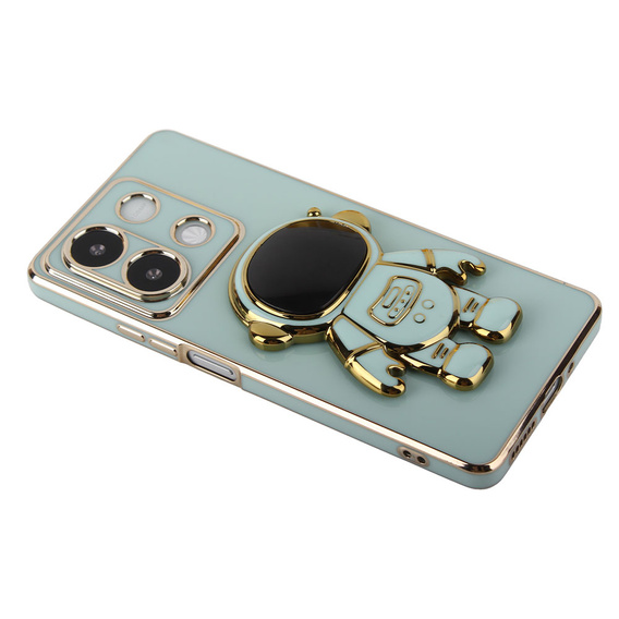 Case for Xiaomi Redmi Note 13 5G, Astronaut, green + 9H Tempered Glass