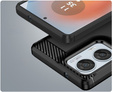 Case for Motorola Edge 50 Fusion 5G, Carbon, black