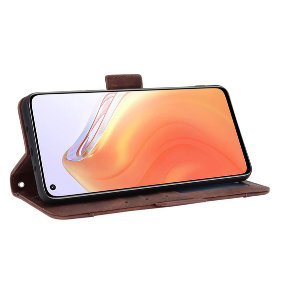 Flip case for Xiaomi Mi 10T 5G/10T Pro 5G, Card Slot, brown