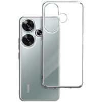Case for Xiaomi Poco F6, Fusion Hybrid, transparent