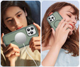 Case with frame for iPhone 12/12 Pro, for MagSafe, green