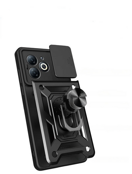 Case for Infinix Hot 40i, CamShield Slide, black