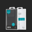 NILLKIN Case for Samsung Galaxy S24, Silicone CamShield Case for MagSafe, black
