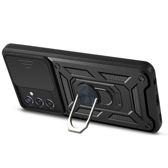 Case for Samsung Galaxy M52 5G, CamShield Slide, black