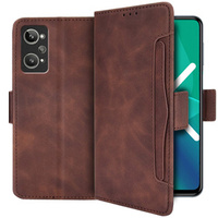 Flip case for Realme GT 2 / Realme GT Neo 2, Card Slot, brown