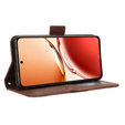Flip case for Oppo Reno 12FS / 12F, Card Slot, brown