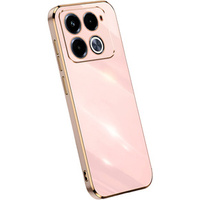 Case for Infinix Note 40 Pro, Glamour CamShield, pink rose gold