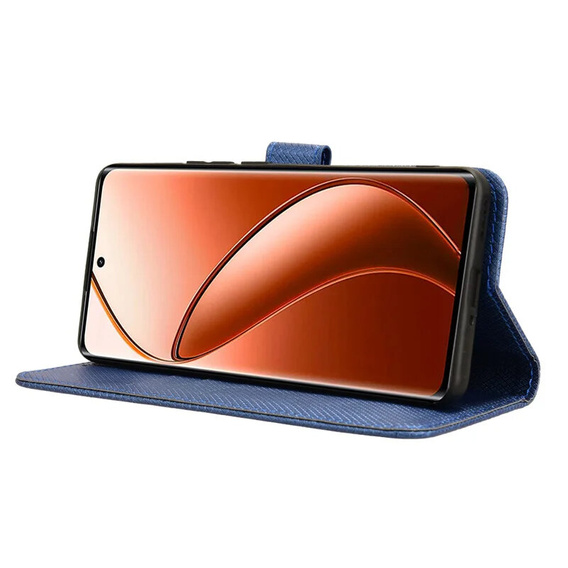 Flip case for Realme 12 Pro 5G / 12 Pro+ 5G, Wallet Smart Magnet, blue