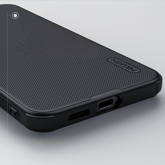 NILLKIN Case for Samsung Galaxy S25, Frosted Shield, for MagSafe, black