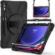 Case for Samsung Galaxy Tab S9 FE+ / S9+ / S8+ / S7+, Armor Protective, Black
