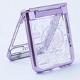 Case for Samsung Galaxy Z Flip 5 5G, Mechanical Legend, purple