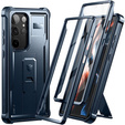 Armored case for Samsung Galaxy S23 Ultra, Dexnor Full Body (Two Frames), dark blue