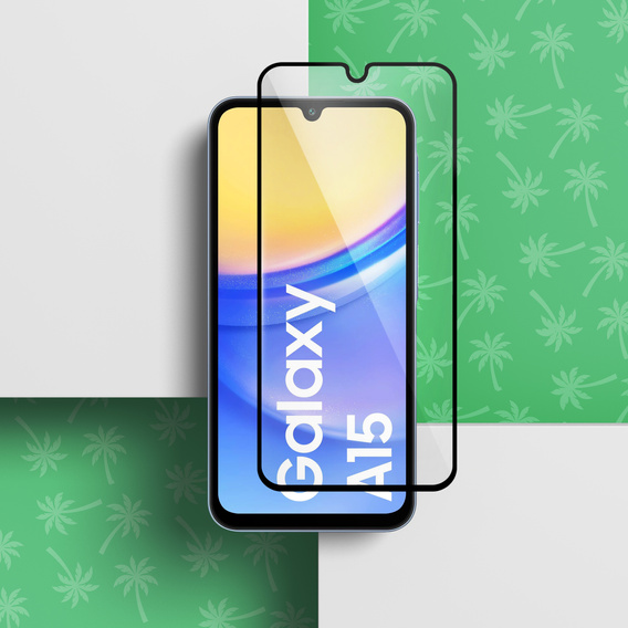 5D Full Glue Smart Palm tempered glass for Samsung Galaxy A15 4G/5G