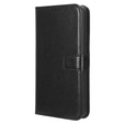 Flip case for Infinix Smart 7 HD 4G, Crazy Horse Wallet, black