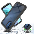 Case for Motorola Moto G51 5G, Shockproof, with film, blue