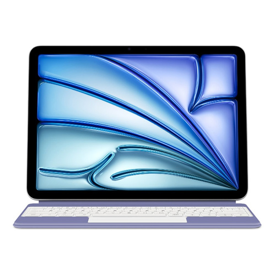 Keyboard Case for iPad Air 13" 2024, Magnetic Keyboard Touchpad, purple