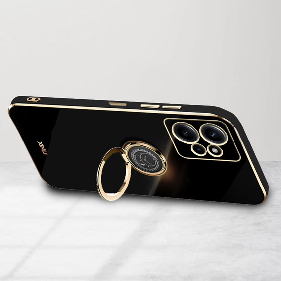 Case for Xiaomi Redmi Note 12 4G, Electro Ring, black