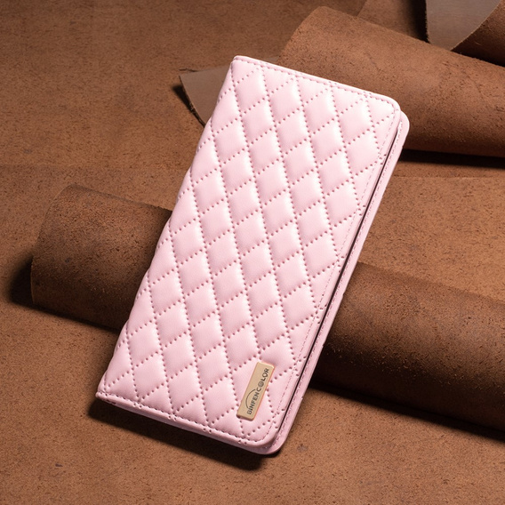 Flip case for Samsung Galaxy A34 5G, Wallet, BINFEN COLOR, pink