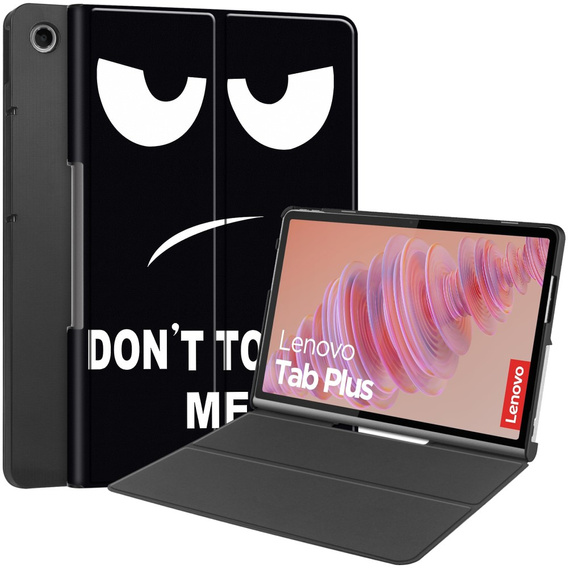 Case for Lenovo Tab Plus, Smartcase, don't touch me