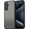 Matt Case for Samsung Galaxy A17 5G, smoked with black sides