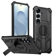 MagSafe-compatible protective case with stand for Samsung Galaxy S25 FE