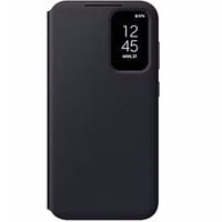 Original Samsung Case for Galaxy S23 FE, S View Wallet Cover, black