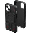 Urban Armor Gear Case for iPhone 15 Plus, Monarch Pro Kevlar MagSafe, black