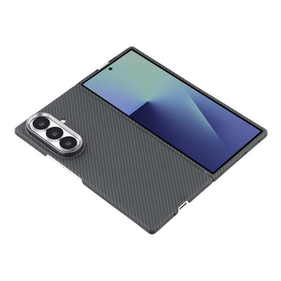 Aramid Fiber case for Samsung Galaxy Z Fold7, for MagSafe, black