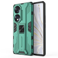 Case for Honor 70 5G, Military kickstand, green