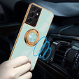 Case for Samsung Galaxy S22 Ultra, Electro Ring, mint