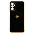 Case for Samsung Galaxy A13 5G, Electro heart, black