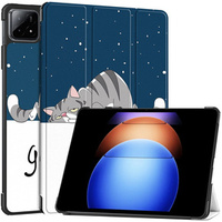 Case for Xiaomi Pad 6S Pro 12.4, Smartcase, cat