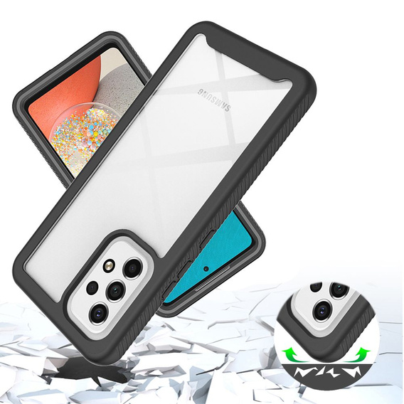 Case for Samsung Galaxy A53 5G, Shockproof, with film, blue