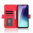 Flip case for Xiaomi Redmi 14C / Xiaomi Poco C75, Card Slot, red