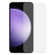 2x Tempered Glass for Samsung Galaxy S23 FE, ERBORD Easy App 9H Screen Protector