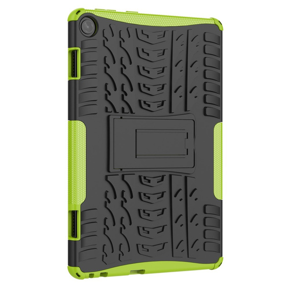 Case for Lenovo Tab M10 10.1 Gen 3, Tire Armor, black / green