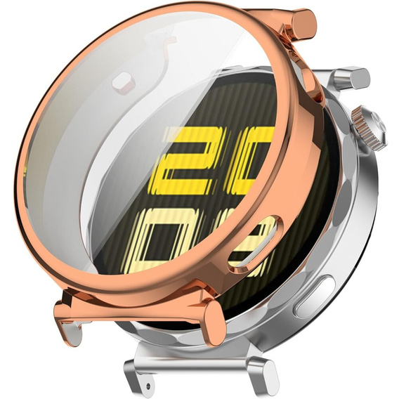 2-in-1 Case with Screen Protector for Huawei Watch GT 5 41mm, pink rose gold