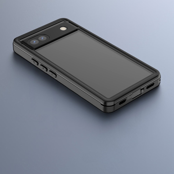 IP68 Waterproof Case for Google Pixel 6a, Redpepper, black