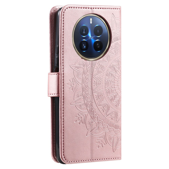 Flip case for Realme 12 Pro 5G / 12 Pro+ 5G, Mandala, pink