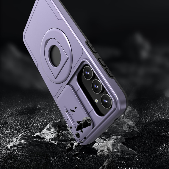 Case for Samsung Galaxy S20 FE, Military Magnet, for MagSafe, purple