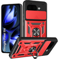 Case for Google Pixel 9A, CamShield Slide, red