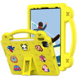 Children's case for iPad 10.9 2022 10 Gen, Cute Patterns, with stand, yellow