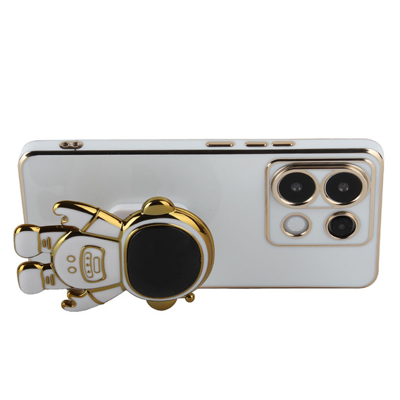 Case for Xiaomi Redmi Note 13 Pro 5G, Astronaut, white + 9H Tempered Glass