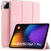 Case for Xiaomi Pad 7 / 7 Pro, Smartcase, pink