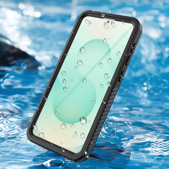 Redpepper IP68 waterproof case for Samsung Galaxy S26 Plus, black